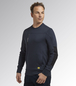 Sweat-shirt de travail bleu marine CREW LITEWORK - Diadora - 17875660062