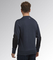 Sweat-shirt de travail bleu marine CREW LITEWORK - Diadora - 17875660062