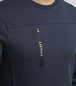 Sweat-shirt de travail bleu marine CREW LITEWORK - Diadora - 17875660062