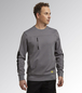 Sweat-shirt de travail gris CREW LITEWORK - Diadora - 17875675070