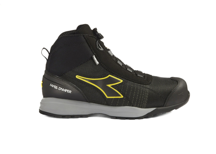 Chaussures de travail diadora glove mds mtx quick mid s3 hro src esd noir - 178902c0200