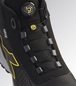 Chaussures de travail diadora glove mds mtx quick mid s3 hro src esd noir - 178902c0200