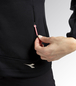 Sweat-shirt de travail noir Femme ABILITY ATHENA - Diadora - 17982780013