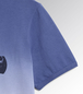 T-shirt de travail bleu/blanc manche courte DEEP DYED - Diadora - 17983175151