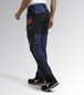 Pantalon de travail bleu marine/noir HYBRID CARGO - Diadora - 179839C4725