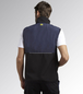 Gilet de travail bleu/noir VEST SOFTSHELL HYBRID - Diadora - 180066C4725