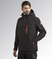 Veste softshell noire Utility x Ducati Corse JACKET SOFTSHELL DUCATI - Diadora - 18007380013