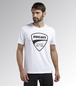 T-shirt de travail blanc manche courte GRAPHIC DUCATI - Diadora - 18007520002