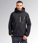 Veste de travail noire SOFTSHELL EVOLUTION - Diadora - 18079680013