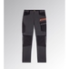 Pantalon de travail gris foncé/noir HYBRID POLY PERFORMANCE - Diadora - 180800C8817
