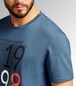 T-shirt de travail bleu manche courte GRAPHIC 1998 - Diadora - 18080460095