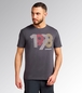 T-shirt gris foncé de travail manches courtes T-SHIRT GRAPHIC 1998 - Diadora - 18080475148