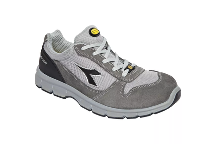 CHAUSSURE DE SECURITE BASSE DIADORA LOW RUN II TEXTILE S3S FO SR ESD GRIS CHATEAU/GRIS ALUMINIUM -181156C0493