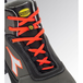 Chaussures de sécurité montantes noires/rouges SHARK STABLE IMPACT LEATHER MID S3S FO SR SC ESD - Diadora - 181160C4115