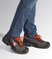 Chaussures de sécurité basses noires/rouges fluo SHARK STABLE IMPACT LEATHER LOW S3S FO SR SC ESD - Diadora - 181161C4115