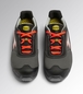 Chaussures de sécurité basses noires/rouges fluo SHARK STABLE IMPACT LEATHER LOW S3S FO SR SC ESD - Diadora - 181161C4115