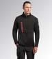 Sweat-shirt de travail noir Utility x Ducati Corse MOTOR DUCATI - Diadora - 18180680013