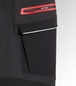 Pantalon de travail noir Utility x Ducati Corse PANT MOTOR CARGO DUCATI - Diadora - 181807C8817