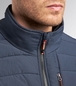Gilet de travail bleu marine/noir PADDED VEST OSLO HYBRID - Diadora - 181812C4725