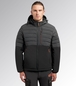 Veste de travail gris foncé/noir PADDED JACKET OSLO HYBRID - Diadora - 181813C8817