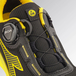Chaussures de travail noir/jaune VORTEX DA2 BOA LOW S3S SC FO SR HRO ESD  - 182332C0401