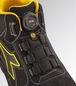 Chaussures de sécurité semi-montantes noires RUN NET AIRBOX MASTER BOA MID S3S FO SR SC ESD - Diadora - 182533C0200