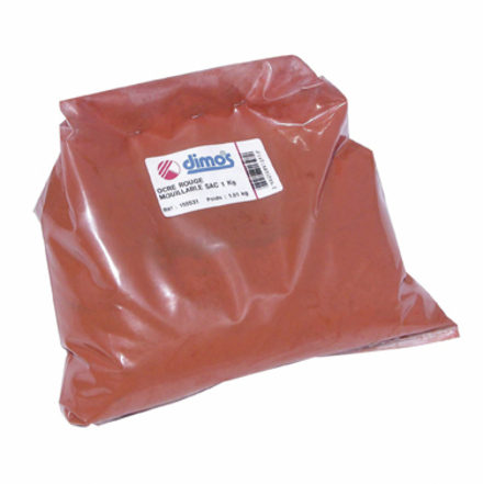 Ocre rouge mouillable DIMOS - seau 1kg - 155531
