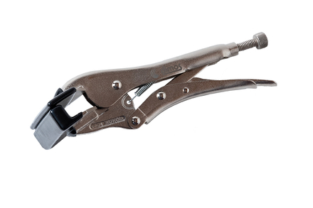 Pince étau mors DIMOS 100mm avec revêtement - 215516