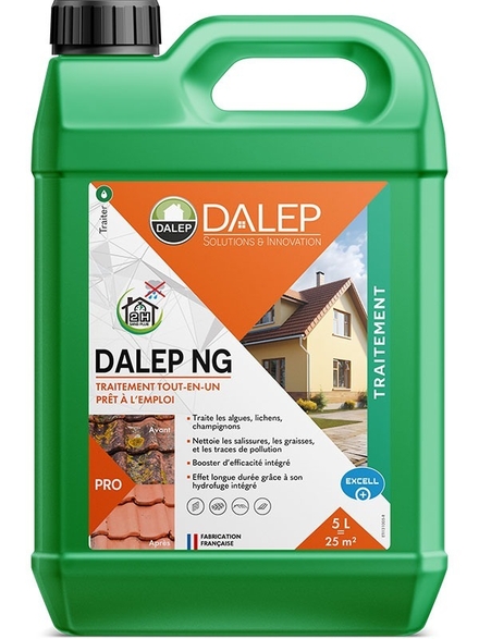DALEP NG Traitement Tout-en-Un Prêt à l'Emploi - Bidon 5L - DALEP - 1.01.0005.03