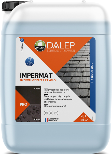 Hydrofuge IMPERMAT Prêt à l'Emploi - Bidon 20 L DALEP - 1.02.0021.06
