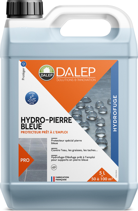 Protecteur HYDRO-PIERRE BLEUE Prêt à l'Emploi - Bidon 5 L DALEP - 1.02.0031.03