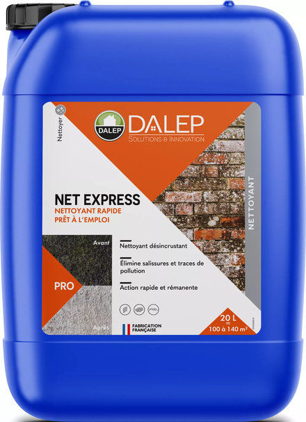 Nettoyant Rapide NET EXPRESS - Bidon 20 L DALEP - 1.04.0050.06