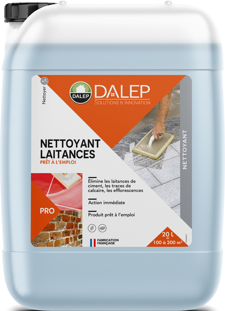NETTOYANT LAITANCES Prêt à l'Emploi - Bidon 20 L DALEP - 1.04.0053.06
