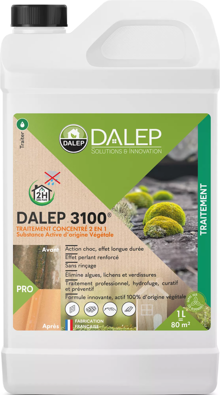 Traitement DALEP 3100® Concentré 2 en 1 - Bidon 1 L - 122001