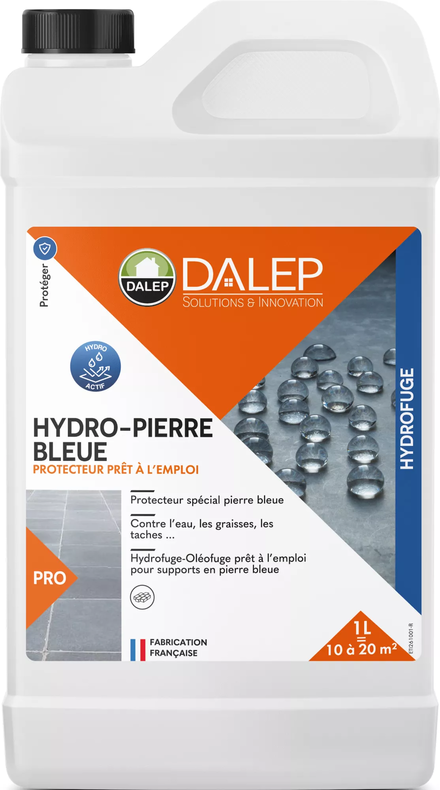 Protecteur HYDRO-PIERRE BLEUE Prêt à l'Emploi - Bidon 1 L DALEP - 261001