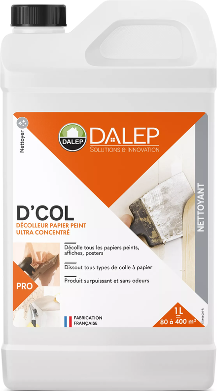 Décolleur D'COL Papier Peint - Bidon 1 L DALEP - 406001