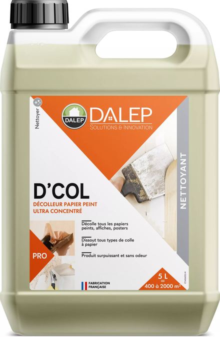 Décolleur D'COL Papier Peint - Bidon 5 L DALEP - 406005