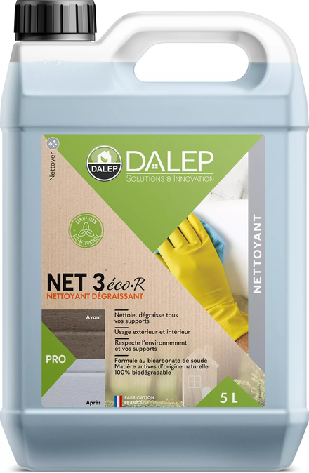 Nettoyant NET 3 éco·R Dégraissant - Bidon 5 L DALEP - 407005