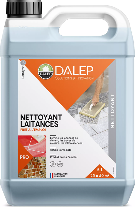 NETTOYANT LAITANCES Prêt à l'Emploi - Bidon 5 L DALEP - 440005