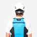 Gilet AirBag Protection du dos WorkAir Back Cyan D-Air Lab 1D1003-014