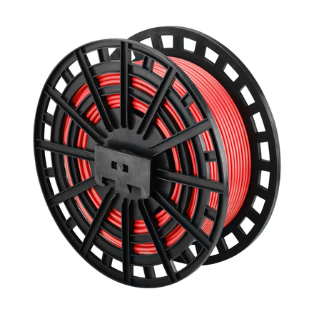 CABLE HO7 V-R 10 MM² ROUGE 1/2 TOURET DE 100 M - DEBFLEX - 115924