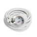 PROLONGATEUR 2P+T 16A 3G1,5 MM² HO5VV-F 5M BLANC - DEBFLEX - 335551