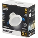 DOWNLIGHT Ø75MM SMD VERRE BLANC 5W TRIMAX 400LM - DEBFLEX - 600365