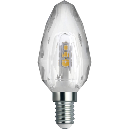 AMPOULE C37 CRISTAL SMD VERRE TRANSPARENT E14 3,5W 4000K 300lm - DEBFLEX - 600407