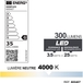 AMPOULE C37 CRISTAL SMD VERRE TRANSPARENT E14 3,5W 4000K 300lm - DEBFLEX - 600407