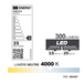 AMPOULE C37 CRISTAL SMD VERRE TRANSPARENT E14 3,5W 4000K 300lm - DEBFLEX - 600407