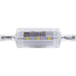 CRAYON LED 78MM SMD VERRE TRANSPARENT R7S 5W 3000K 400LM - DEBFLEX - 600443