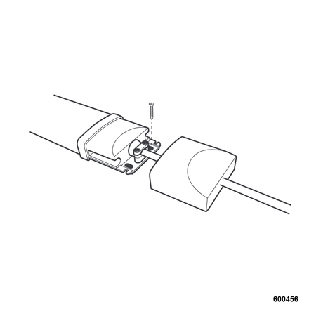 REGLETTE SLIM LED IP65 600MM SMD 18W 3000K 1400LM - DEBFLEX - 600456