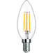 AMPOULE C35 FILAMENT VERRE TRANSPARENT E14 2,8W 2700K 250LM - DEBFLEX - 600476