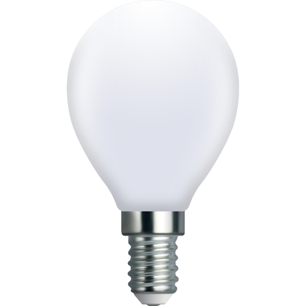 AMPOULE G45 FILAMENT VERRE BLANC E14 4W 2700K 470LM - DEBFLEX - 600482